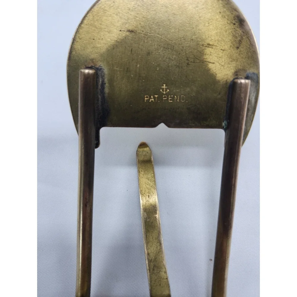 Vintage Belt Buckle Shaped Like A Safty Pin